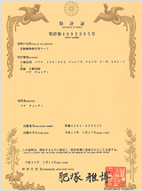Patent 4093365(Japan)